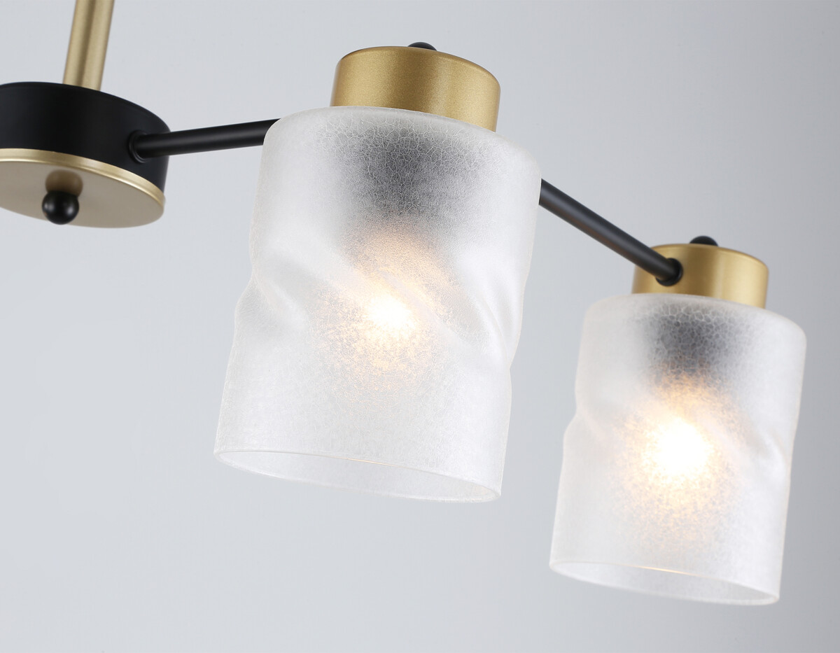 TR303324/4 BK/GD черный/золото E27/4 max 60W 650*290*270 — изображение 3