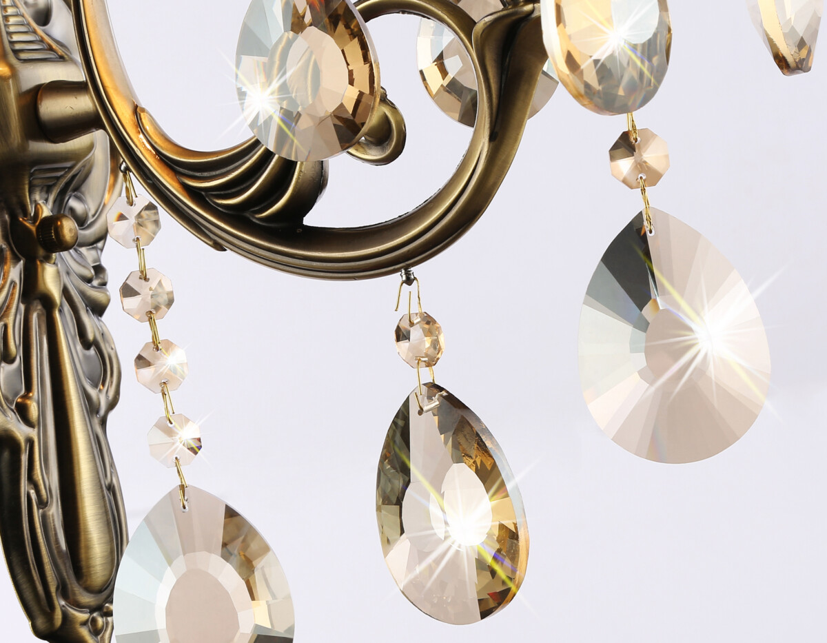 TR4578 SB/WH бронза/белый E14 max 40W 405*130*230 — изображение 5