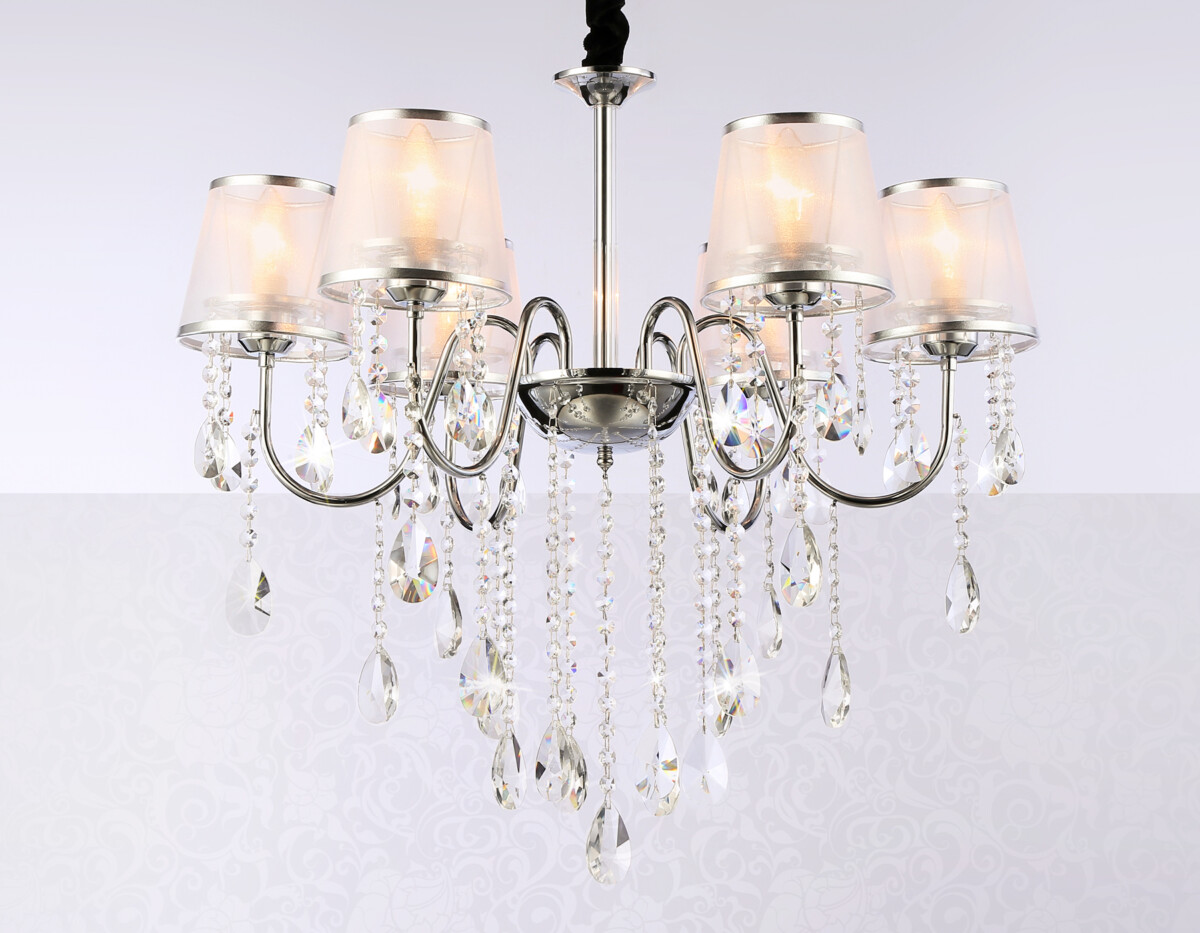 TR4588/6 CH/SL хром/серебро E14/6 max 40W D660*570 — изображение 2