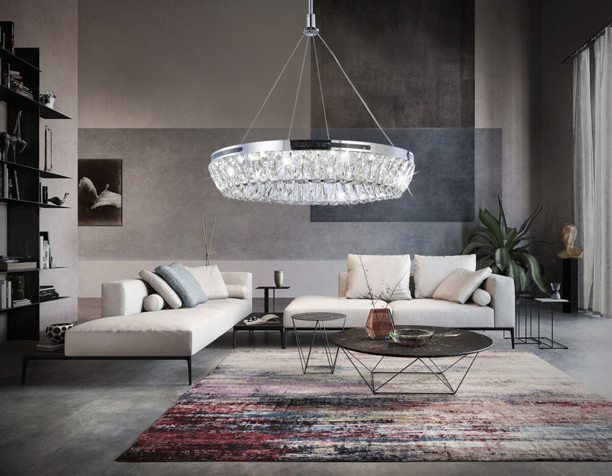 TR5022 CH/CL хром/прозрачный 3000K/4200K/6400K 47W D500*540 (Без ПДУ) — изображение 2