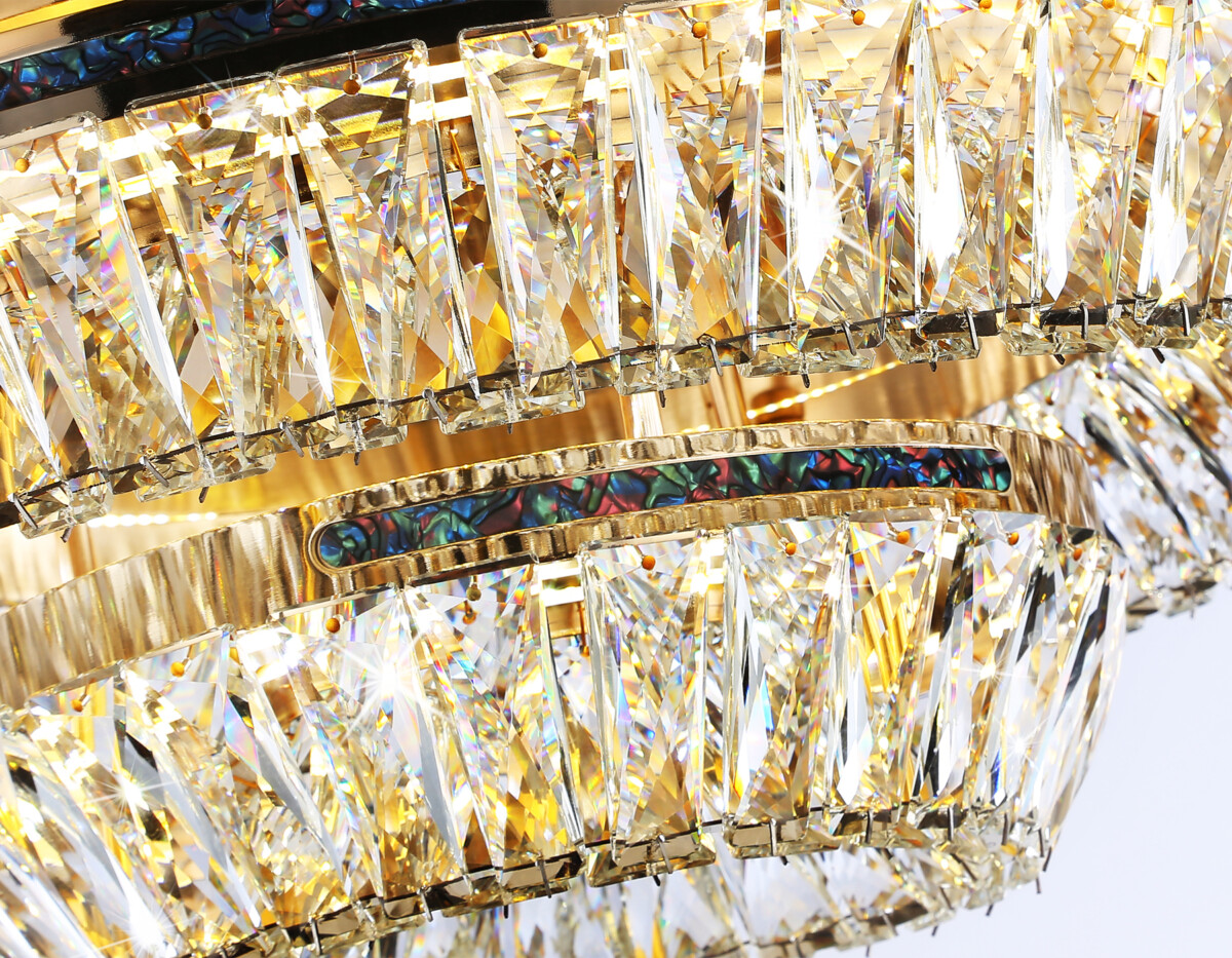 TR5031 FGD/CL золото/прозрачный 3000K/4200K/6400K 81W D600*207 (Без ПДУ) — изображение 3