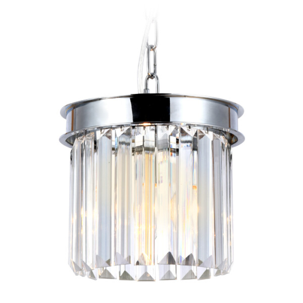 TR5101 CH/CL хром/прозрачный E14 max 40W D200*575