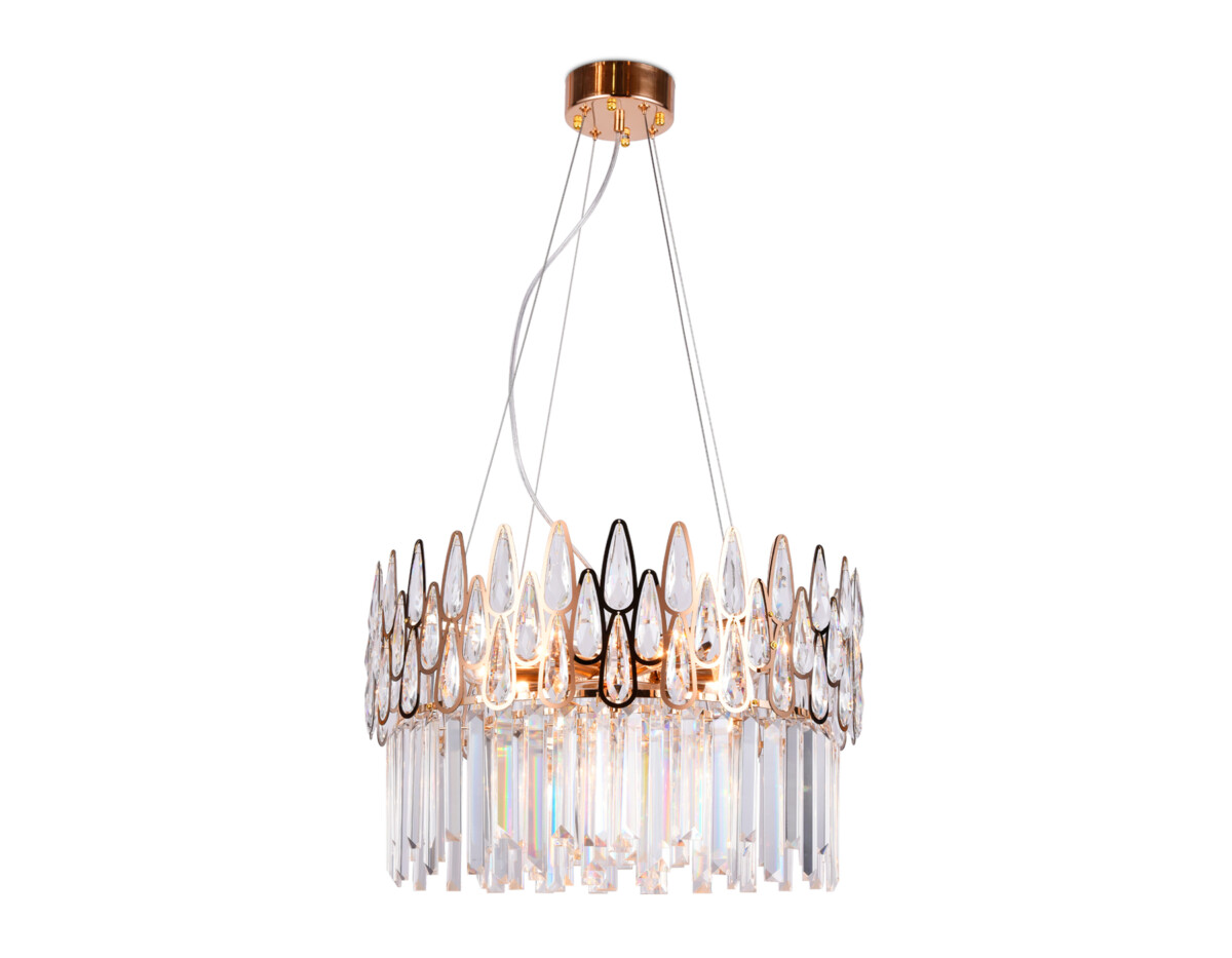 TR5263_mode1 TR5263/8 GD/CL золото/прозрачный E14/8 max 40W D500*700 — изображение 1