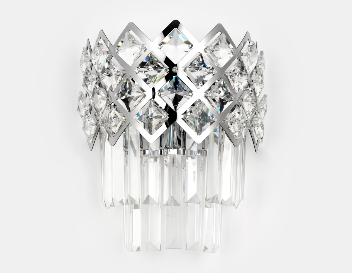 TR5282_mode1 TR5282/2 CH/CL хром/прозрачный E14/2 max 40W 280*220*150 — изображение 1