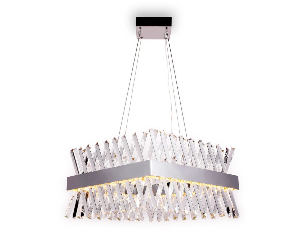 TR5315 CH/CL хром/прозрачный 144W 500*500*750 (Без ПДУ) — изображение 1