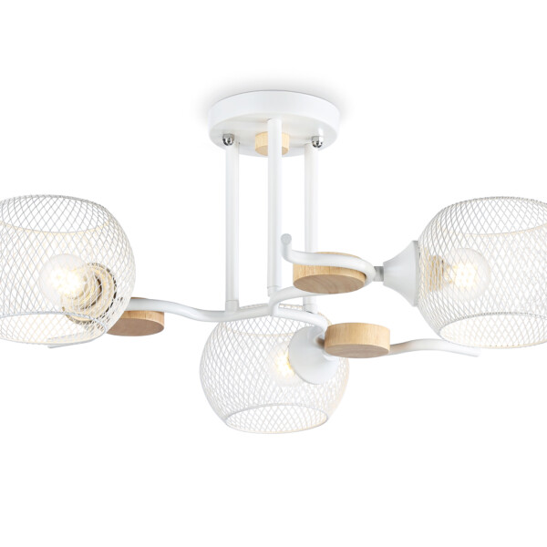 TR80163/3 WH белый E27/3 max 40W D580*220