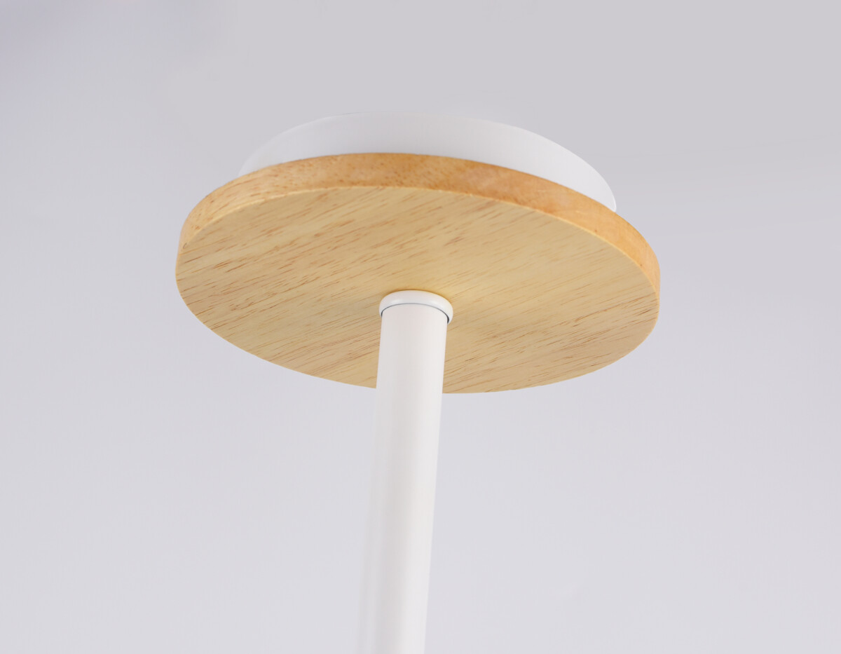 TR80166/6 WH/LWD белый/светлое дерево E14/6 max 40W D690*370 — изображение 2