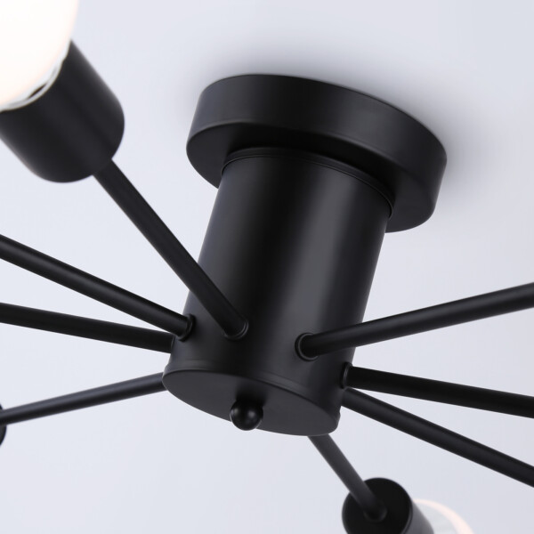 TR80411/8 BK черный E27/8 max 60W D950*150