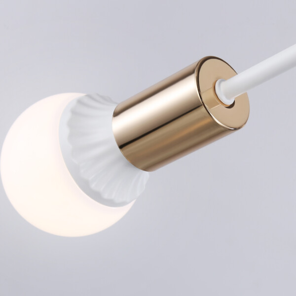 TR80432/6 WH/GD белый/золото E27/6 max 60W D950*730