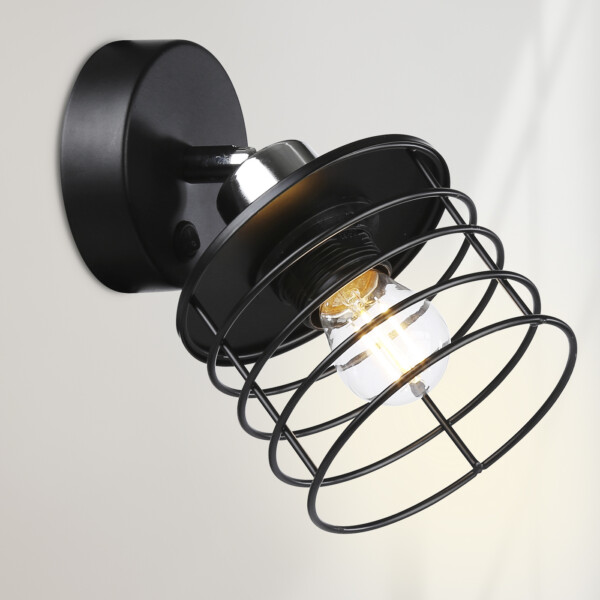 TR8088 BK/CH черный/хром E27 max 40W D120*200