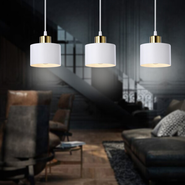 TR8117/3 WH/BS белый/латунь E27*3 max 40W 580*120*970