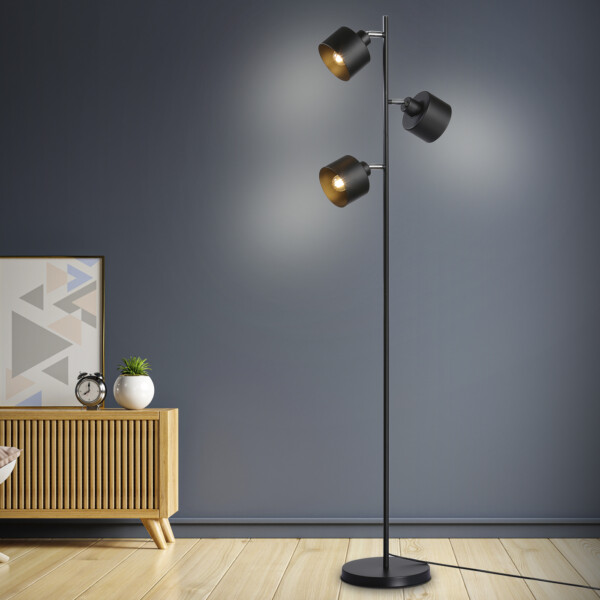 TR8155/3 BK черный E27*3 max 40W D370*1530