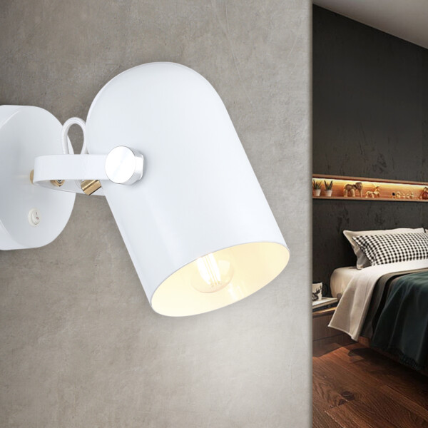 TR8202 WH белый E27 max 40W D117*280