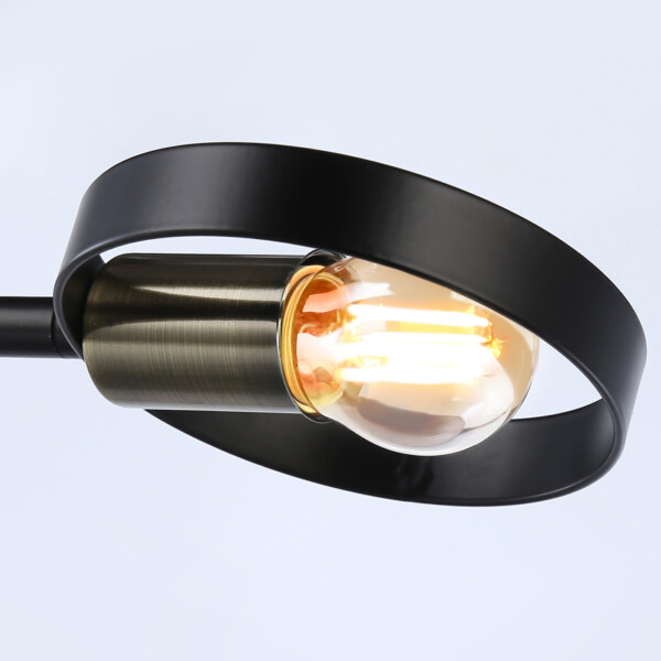 TR8225/2 BK/SB черный/бронза E27/2 max 40W 510*165*190