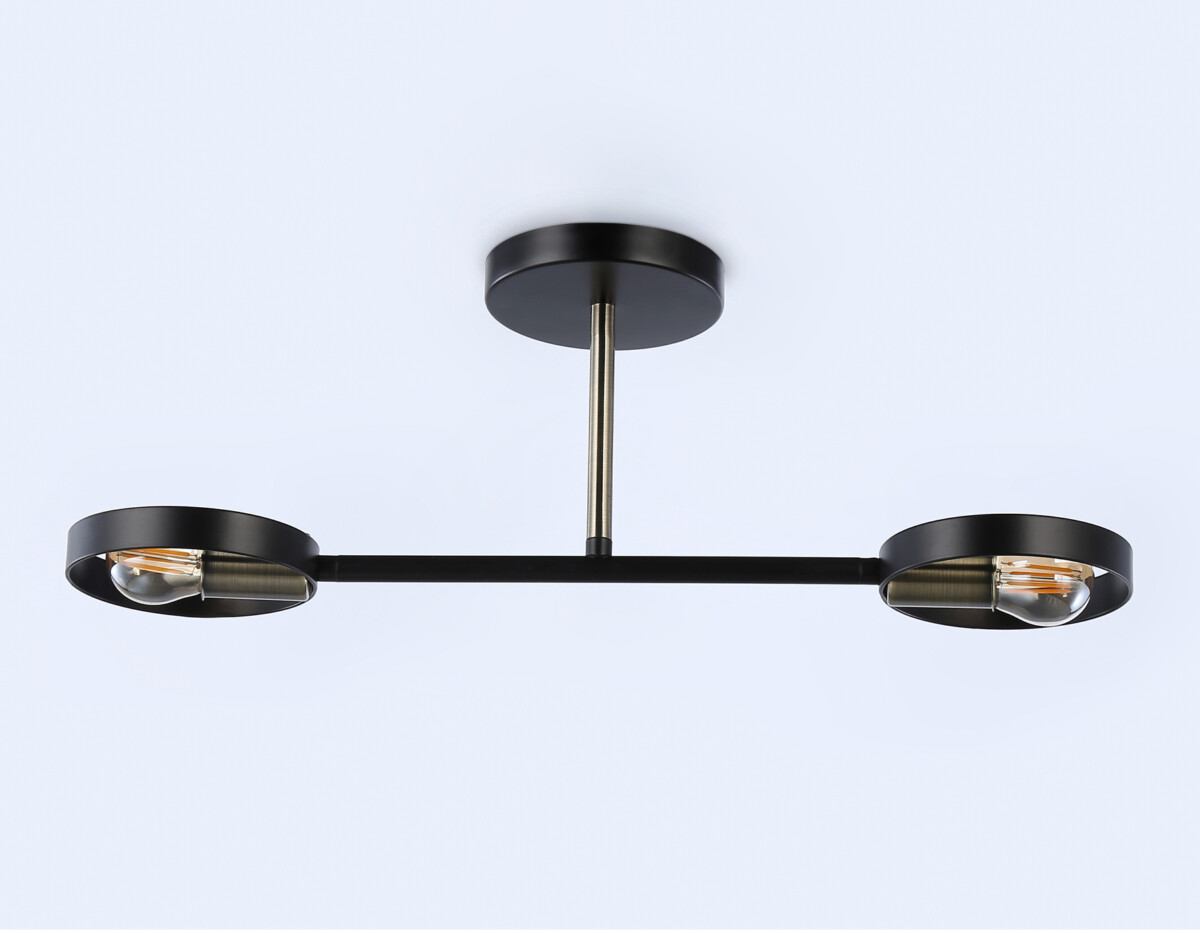 TR8225/2 BK/SB черный/бронза E27/2 max 40W 510*165*190 — изображение 5