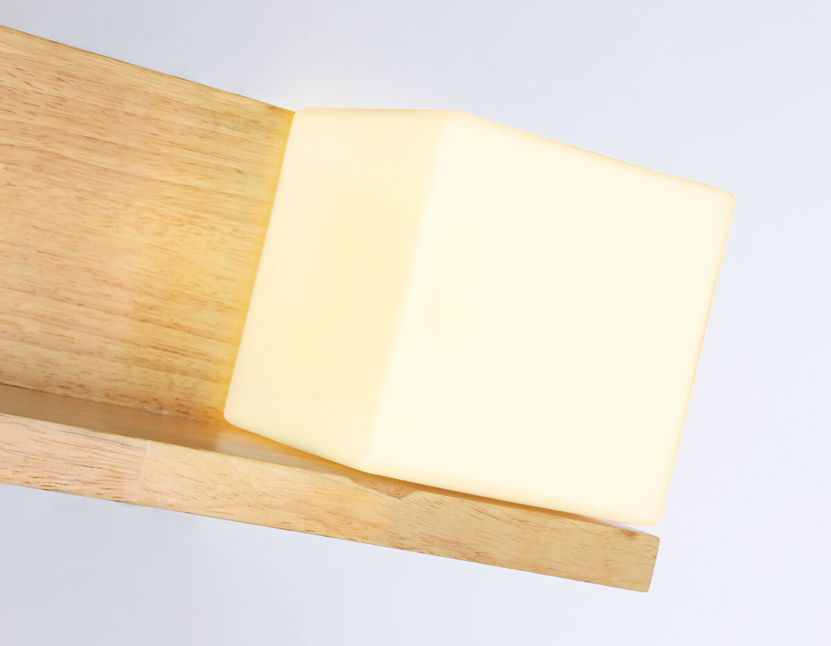 TR83123_macro1 TR83123 LW/FR светлое дерево/белый матовый E27 max 40W 300*140*140 — изображение 1