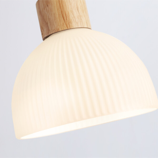 TR83133 LW/FR светлое дерево/белый матовый E27 max 40W D180*1040