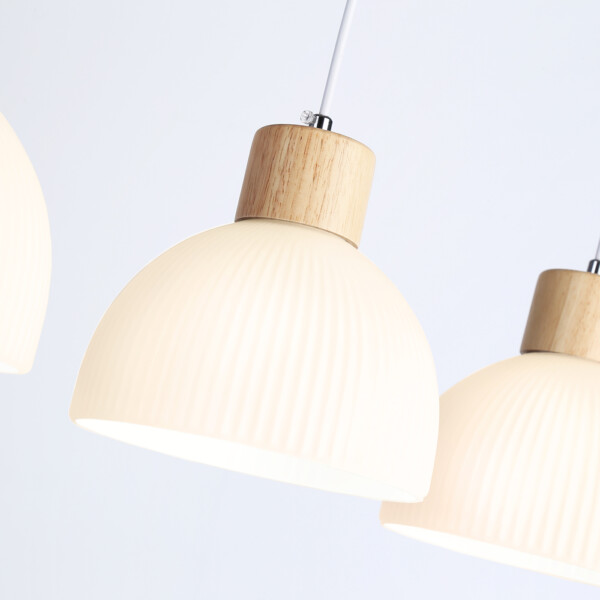 TR83135/3 LW/FR светлое дерево/белый матовый E27/3 max 40W 640*180*1040