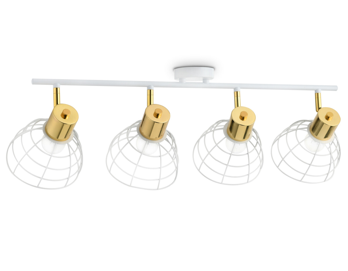 TR8603/4 WH/GD белый/золото E27*4 max 40W 465*154*230 — изображение 2