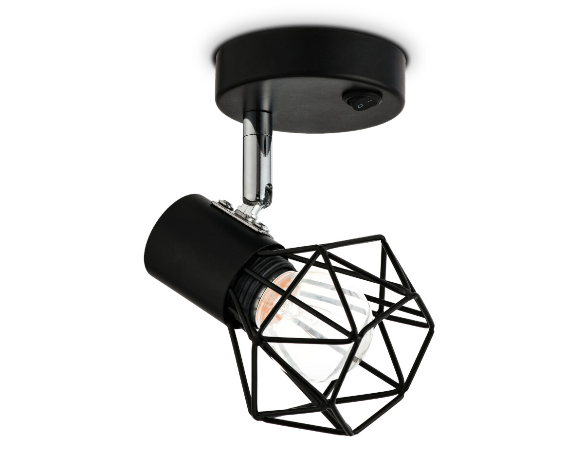 TR8620 BK/CH черный/хром E27 max 40W 115*91*150 — изображение 4