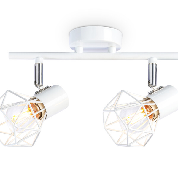 TR8628/2 WH/CH белый/хром E27*2 max 40W 260*91*175