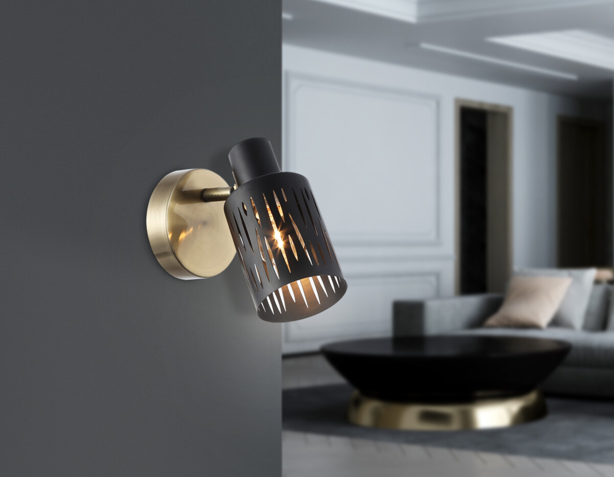 TR8667 BK/SB чёрный/бронза E14 max 60W 180*100*150 — изображение 4