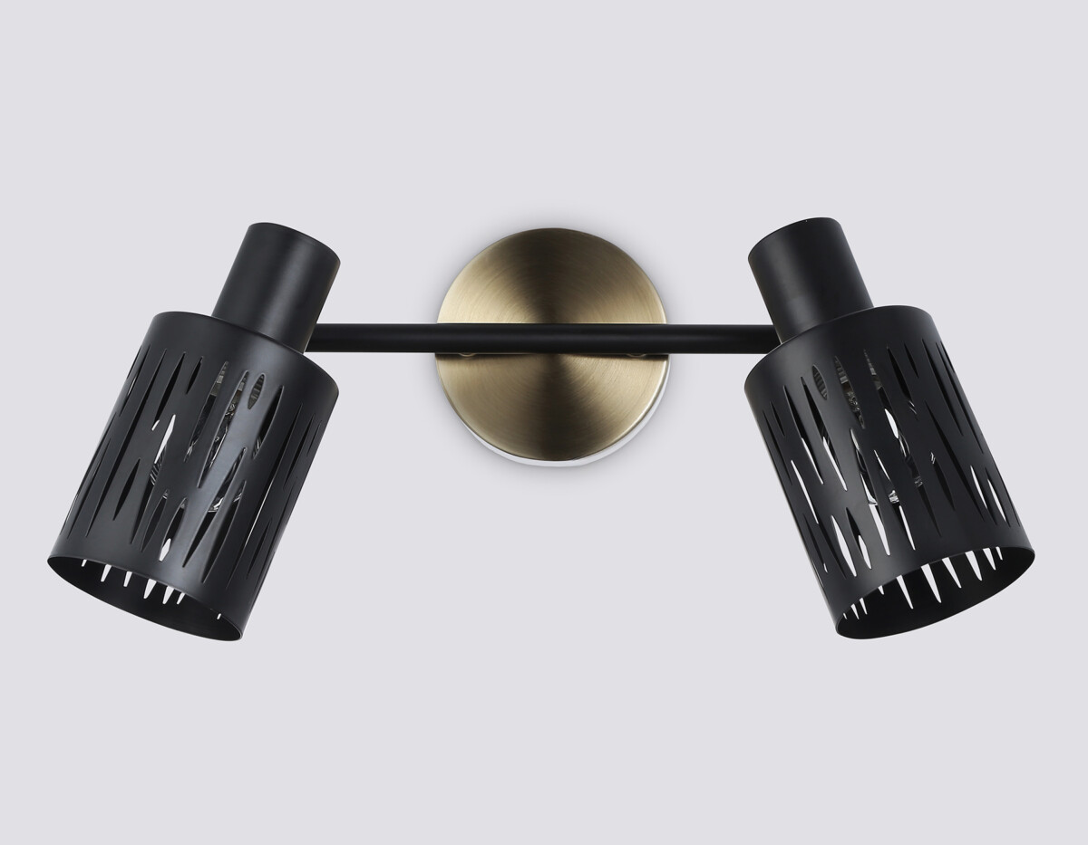 TR8668/2 BK/SB чёрный/бронза E14/2 max 60W 360*100*190 — изображение 2