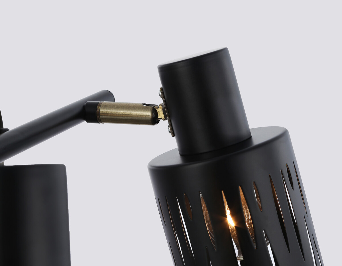 TR8668/2 BK/SB чёрный/бронза E14/2 max 60W 360*100*190 — изображение 3