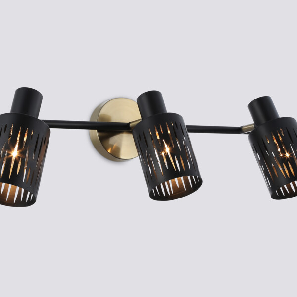 TR8669/3 BK/SB чёрный/бронза E14/3 max 60W 560*100*190