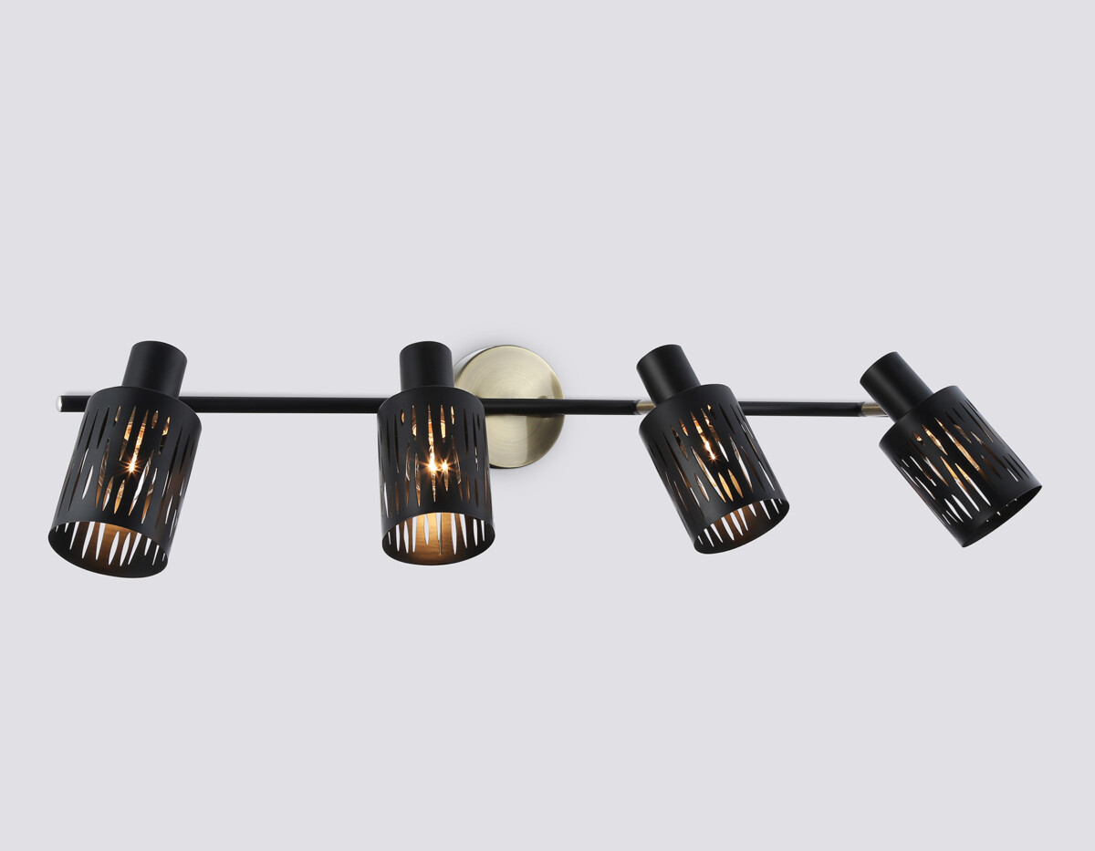 TR8670_mode1 TR8670/4 BK/SB чёрный/бронза E14/4 max 60W 760*100*190 — изображение 1