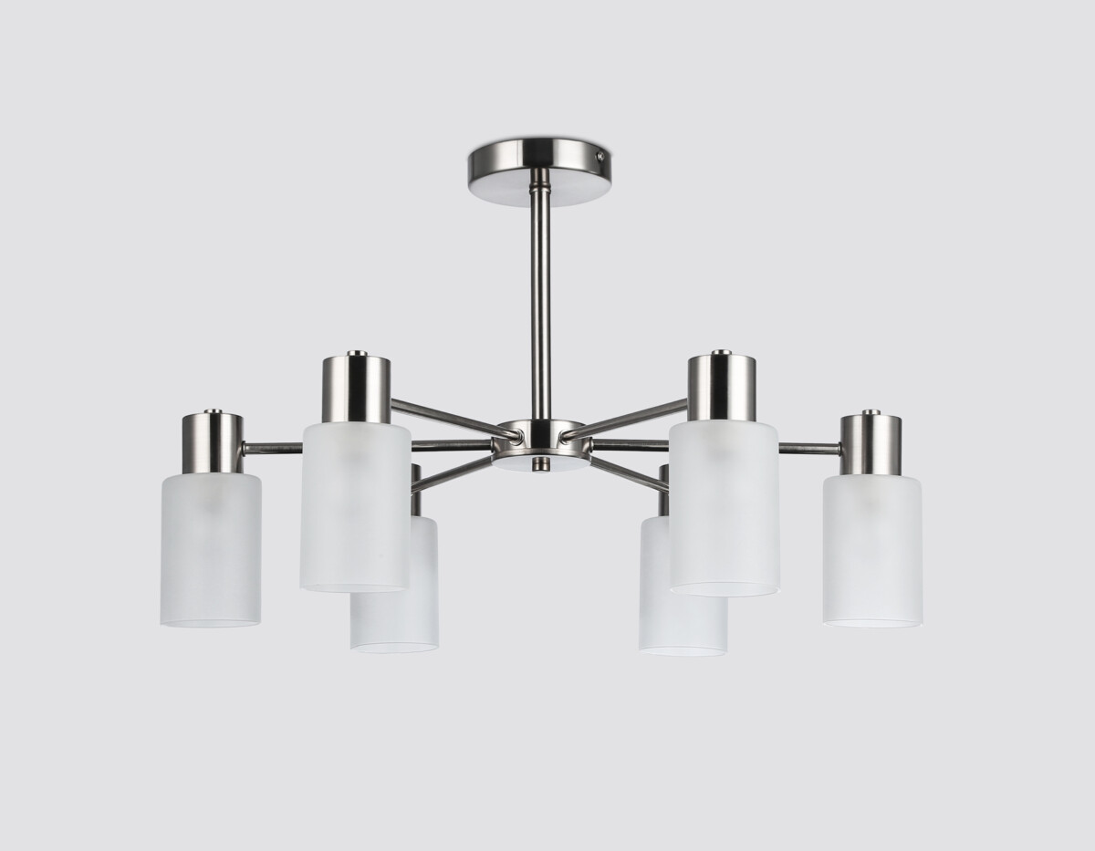 TR9572/6 SN сатин E14*6 max 40W 620*620*385 — изображение 4