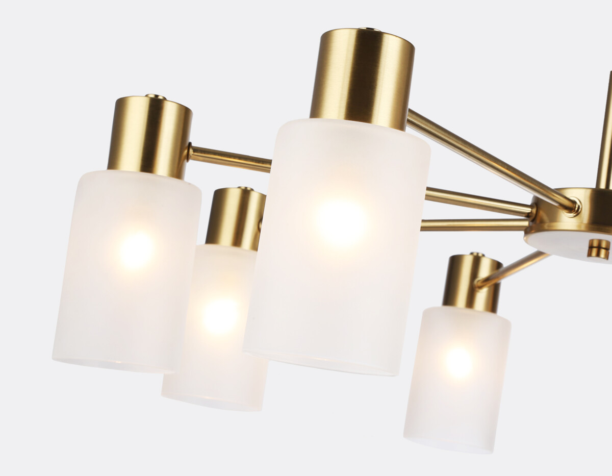 TR9584/8 BS латунь E14*8 max 40W 720*720*385 — изображение 2