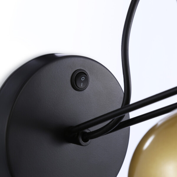 TR97102 GD/BK золото/черный E27 max 40W D130*223*273