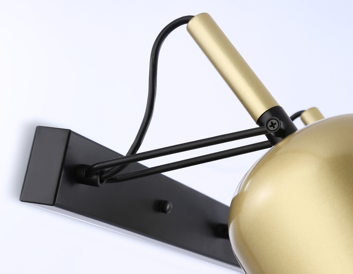 TR97109/3 GD/BK золото/черный E27*3 max 40W D130*223*273*550 — изображение 1