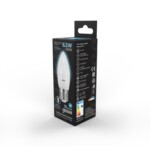 103102207 Лампа Gauss LED Свеча E27 6.5W 550lm 4100К 1/10/50 — изображение 2