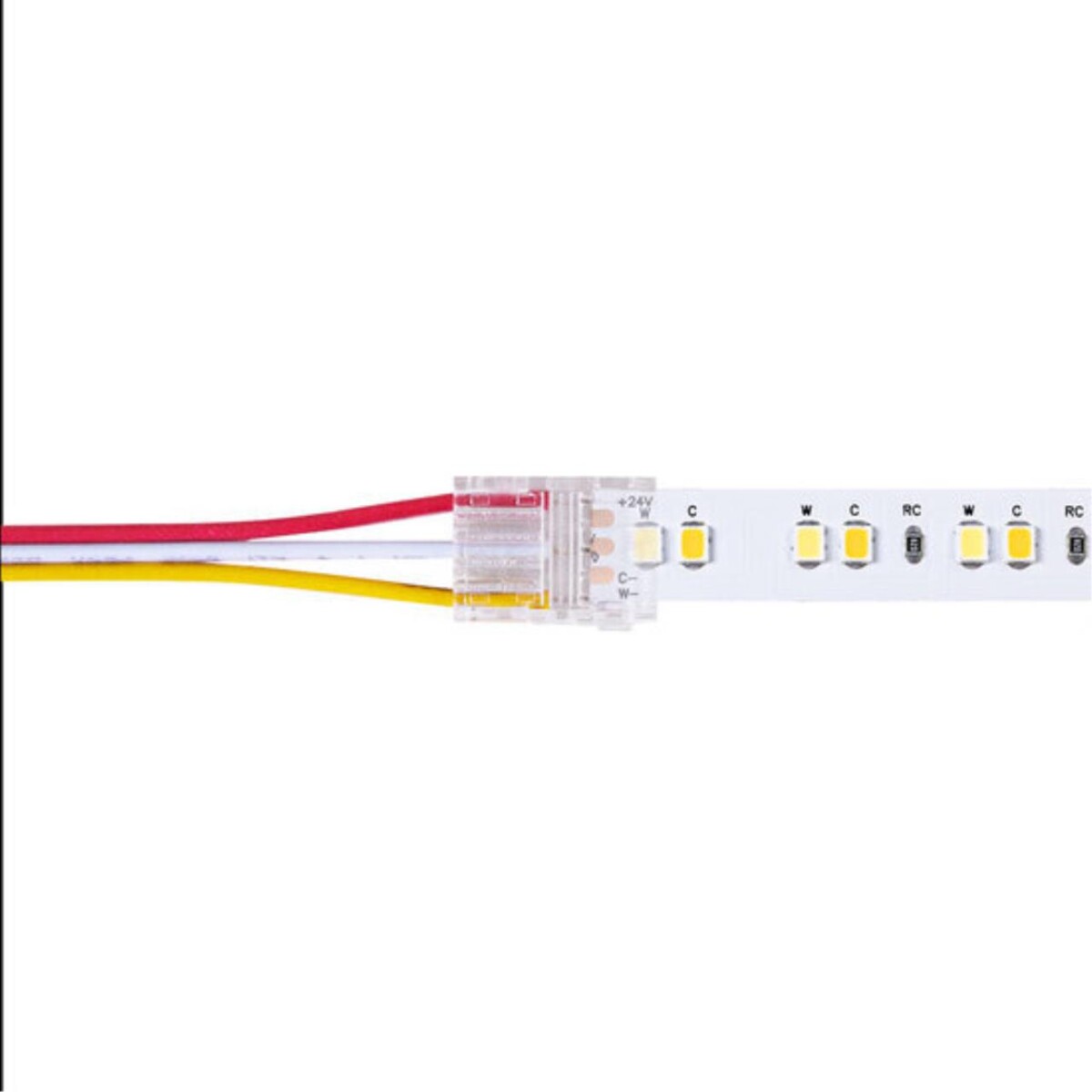 A30-10-MIX КОННЕКТОР ДЛЯ ПОДКЛЮЧЕНИЯ ПИТАНИЯ СВЕТОДИОДНОЙ ЛЕНТЫ MIX ШИРИНОЙ 10 ММ, В КОМПЛЕКТЕ 5 ШТ — изображение 3