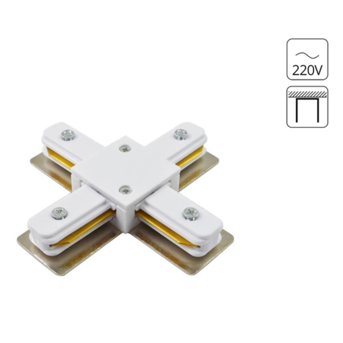 a39743adcfffd733eb6f9bf77f915d54 A110033 КОННЕКТОР ДЛЯ ШИНОПРОВОДА (ТРЕКА) + — изображение 1