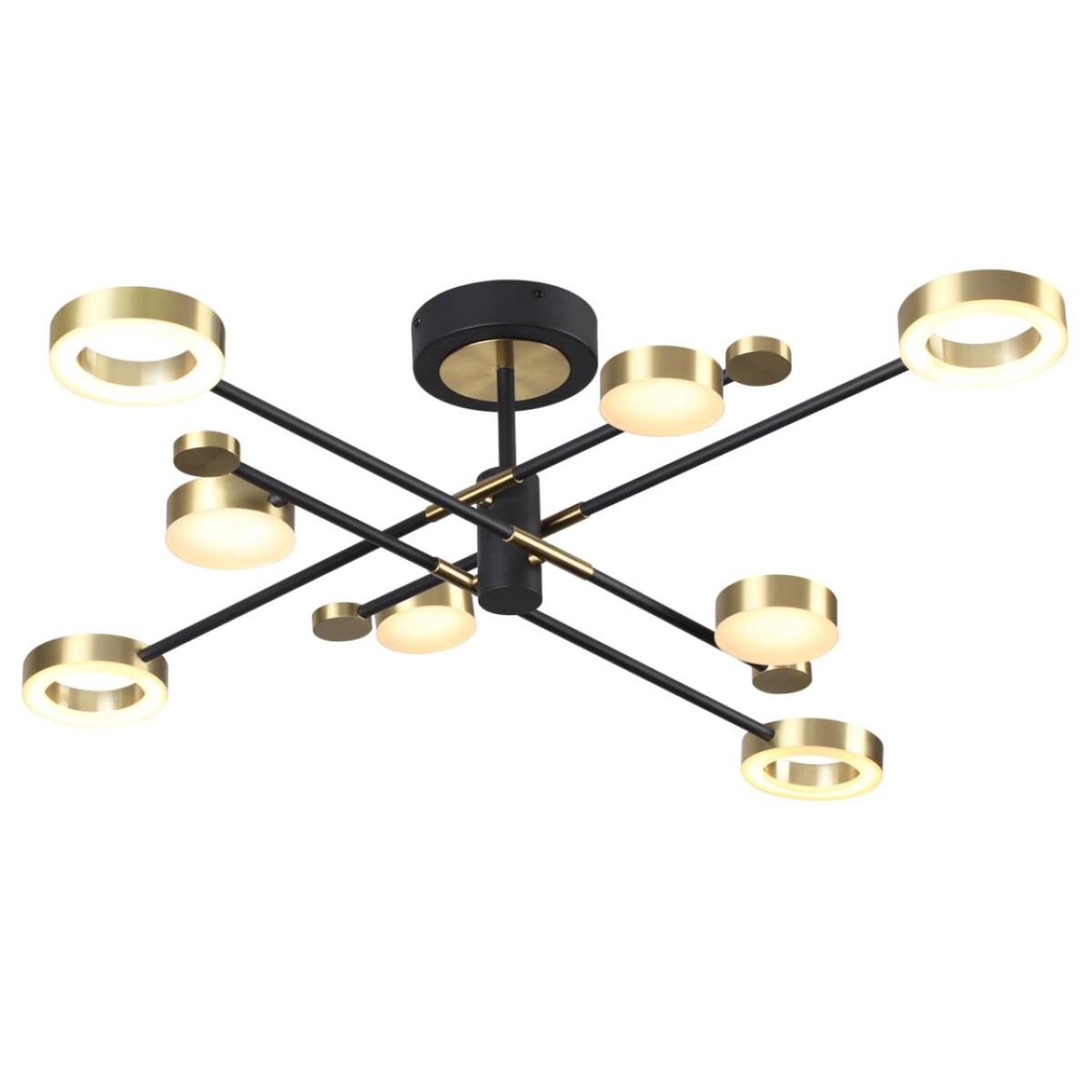 4321/63CL MIDCENT ODL22 000 металл/черный с бронзой Потолочный светильник IP20 LED 58W 2622Лм DENZEL — изображение 2