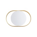 4246/7WW HIGHTECH ODL21 000 бел/золотист/металл Настенный светильник IP20 LED 7W 560Лм 3000K MONDY