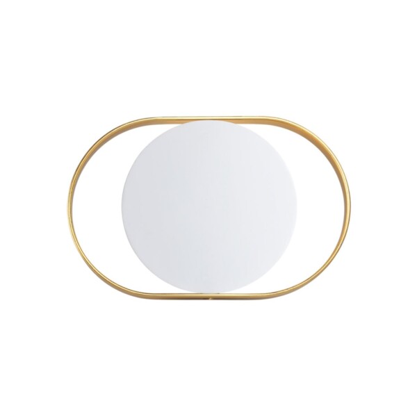 4246/7WW HIGHTECH ODL21 000 бел/золотист/металл Настенный светильник IP20 LED 7W 560Лм 3000K MONDY