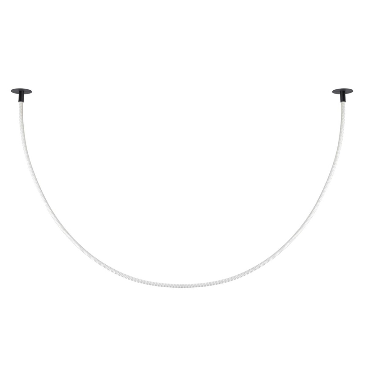 4391/40CL HIGHTECH ODL24 301 черный/металл/канат Потолочный св-к встраиваемый (2 крепления и крючок в комплекте) IP20 LED 40W 1580Лм 4000K CORDA — изображение 5