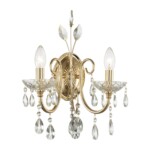 4977/2W HALL ODL23 627 золотой/хрусталь Бра E14 2*40W VERSIA — изображение 3