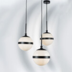 813117 Подвес GLOBO 1х40W E14 черный/белый — изображение 5