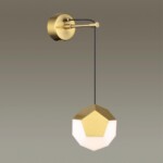 4305/7WL HIGHTECH ODL22 000 золото Настенный светильник LED 7W 420Лм IP20 BINGO — изображение 4