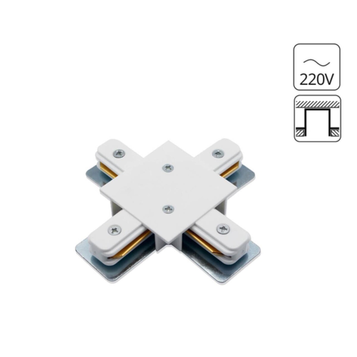 b1cf0ec3855ec19878f835c2dd7a4b7d A110133 КОННЕКТОР ДЛЯ ШИНОПРОВОДА (ТРЕКА) + — изображение 1