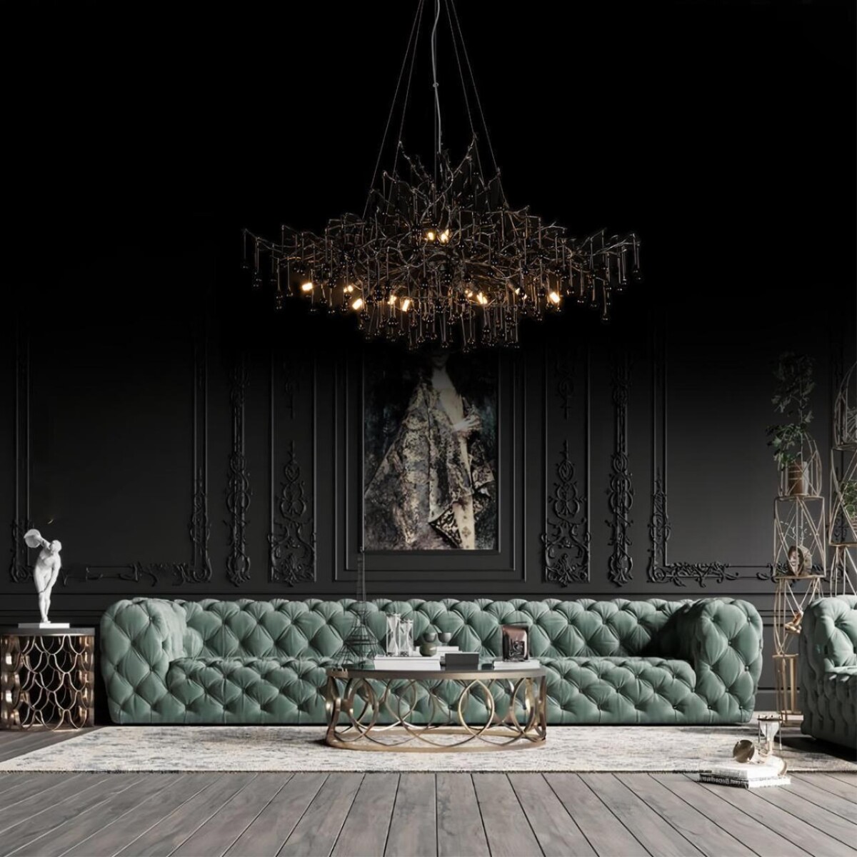 10067/1250 BK Подвесная люстра LOFT IT Bijout — изображение 7