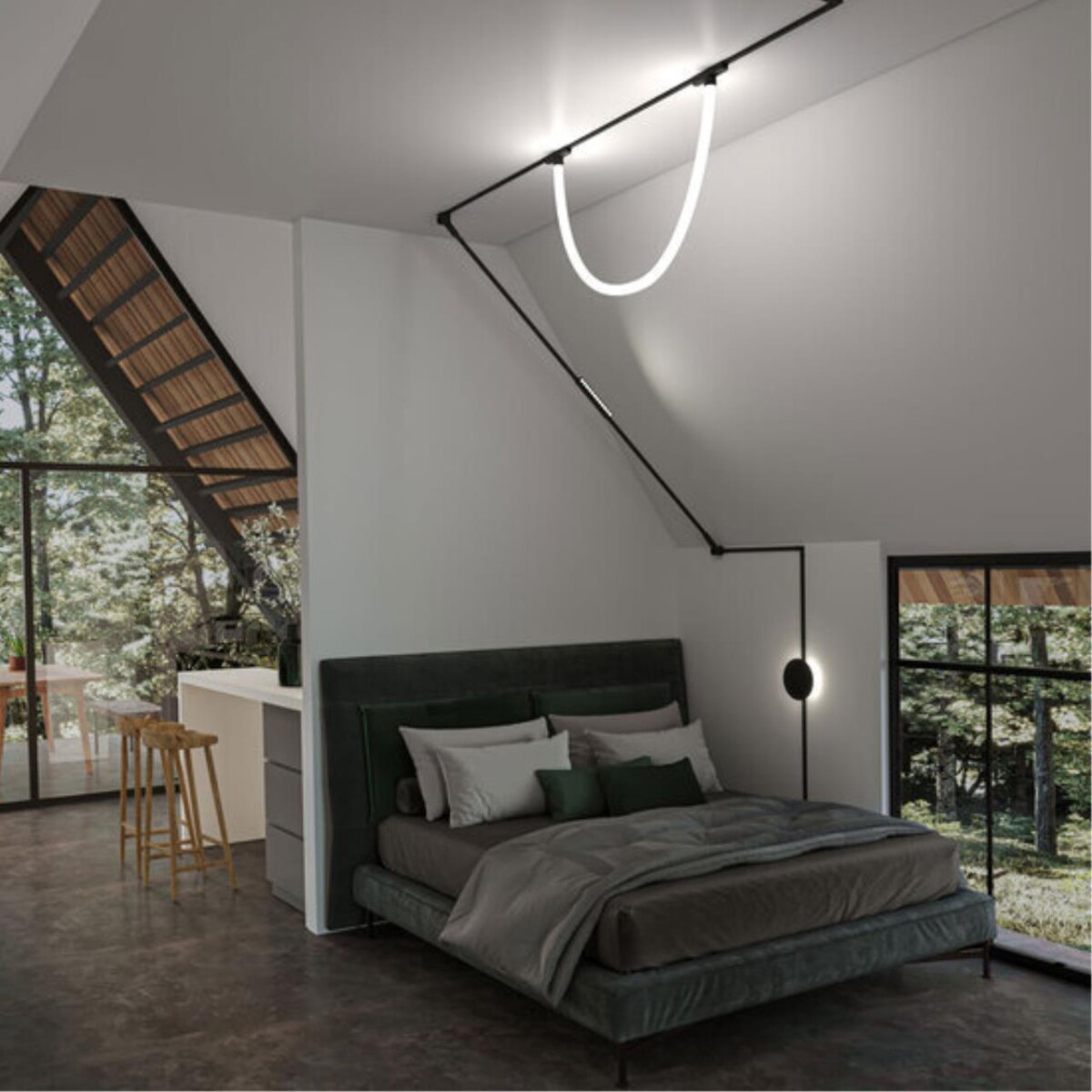 A615006H СТЕНОВОЕ КРЕПЛЕНИЕ ДЛЯ ПОДВЕСНОГО МОНТАЖА ШИНОПРОВОДА (ТРЕКА) RAPID — изображение 5