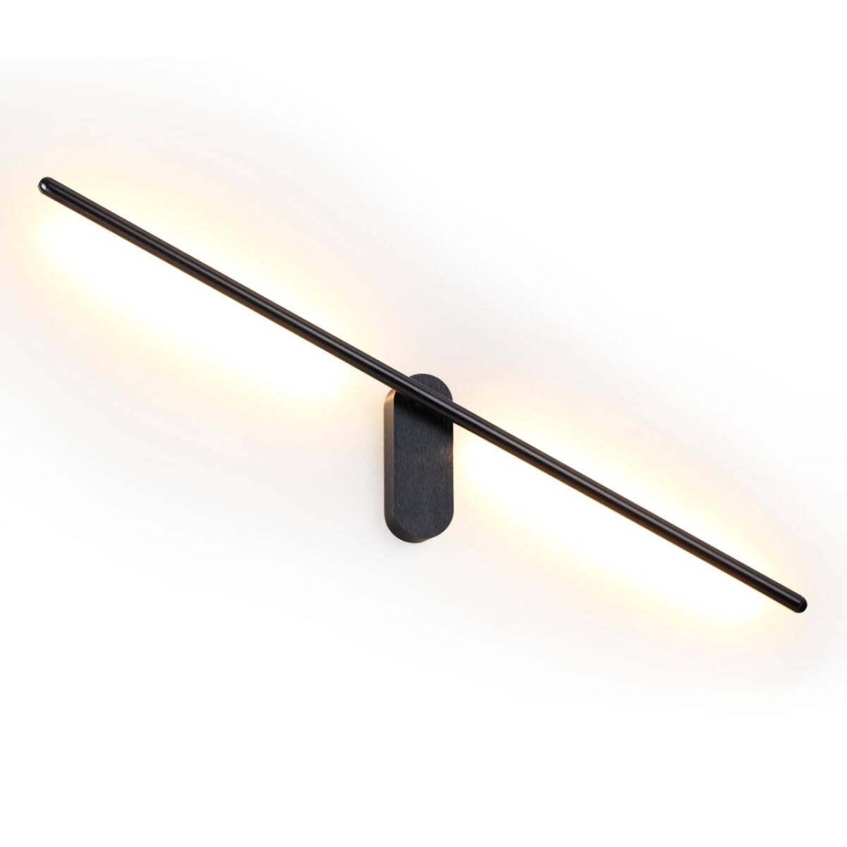 3858/12WB HIGHTECH ODL19 000 черный Настенный светильник LED 12W 710Лм 3000К 220V MILL — изображение 3