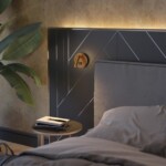 3913/9WL HIGHTECH ODL20 471 золот/металл Настен.св-к с лампой д/чтения с выкл LED 9W 3000K 220V BEAM