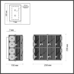 5070/2W HALL ODL24 601 золото/прозрачный/матовый/металл/хрусталь/стекло Бра E14 2*40W FIESTA